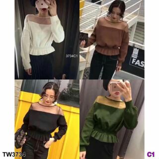 เสื้อไหมพรมแขนยาว ง