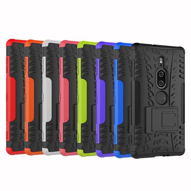 เคส สำหรับ Sony Xperia XZ2 Premium Tire Anti-Shock Armor Case