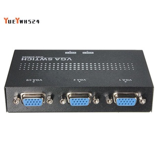 2 In 1 Out VGA 2 PORTE a monitor two sources MANUAL SWITCH SPLITTER