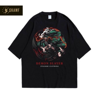 เสื้อยืดผ้าฝ้ายพิมพ์ลายขายดี เสื้อยืด พิมพ์ลาย Demon SLAYER VINTAGE | เสื้อยืด พิมพ์ลายอนิเมะญี่ปุ่น | เสื้อยืด ลาย BOOT