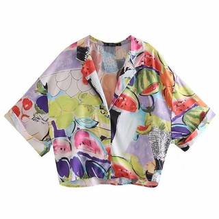 Zara Graffiti Print Shirt