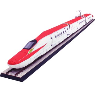 DIY Papercraft Shinkansen Series E6 แผ่นกระดาษลาย Komachi