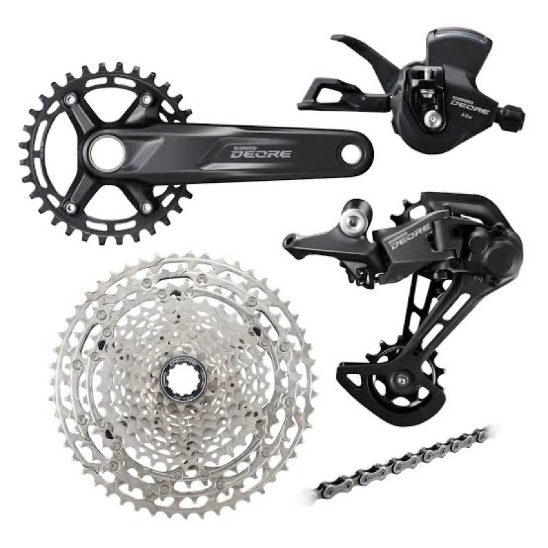 ชุดเกียร์ Shimano Deore M5100 ชุดเกียร์ 11 Speed