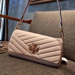 TORY BURCH KIRA CHEVRON SMALL FLAP SHOULDER BAG