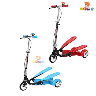 Scooter สกู๊ตเตอร์ สำหรับเด็ก Scooter 3 ล้อ พับได้ (มีไฟ) Jtoysshop 500A-F