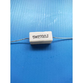 R กระเบื้อง ตัวต้านทาน 5W  270 Ohm