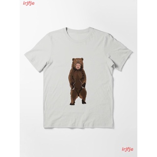 2022 Midsommar Christian Bear Costume Essential T-Shirt เสื้อยืด ดพิมพ์ลาย เสื้อยืดผ้าฝ้าย คอกลม cotton ความนิยม sale Un