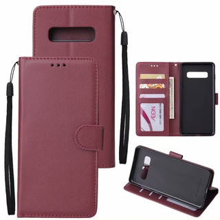 เคส Samsung Galaxy S10e 5G S10 Lite S8 Plus เคสฝาพับ เคสหนัง Flip Cover Case PU Faux Leather With Card Pocket Soft Silicone เคสเคสโทรศัพท์หนังฝาพับพร้อมช่องใส่บัตรสําหรับ SamsungGalaxy S 10e 5 G S 10 s10Lite S8Plus Samsungs10 Samsungs8 Samsungs10e s10plus