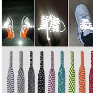 3m reflective shoelace male aj1af1 air force one aj4aj312 sports shoes blue ball shoelace board shoes flat shoe rope