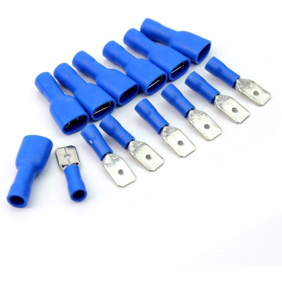 หัวต่อสายไฟ หางปลาหัวแบบ ขนาด FDFD2/ MDD2-250 จำนวน 10คู่