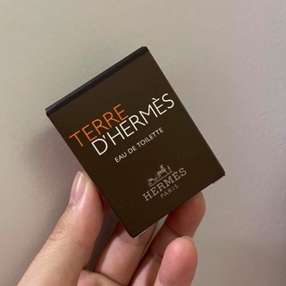 [SKU5100053] Hermes Terre D Hermes EDT 5 ml ขนาดพกพา หัวแต้ม(ของแท้ 100%) : น้ำหอม แอร์เมส