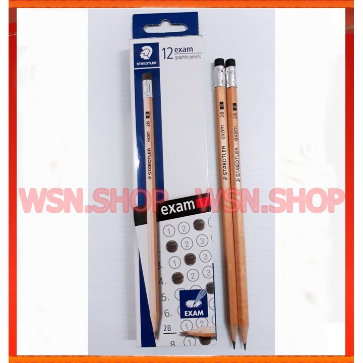 !!! พร้อมส่ง !!! ดินสอ Staedtler  2B exam (1 กล่อง)