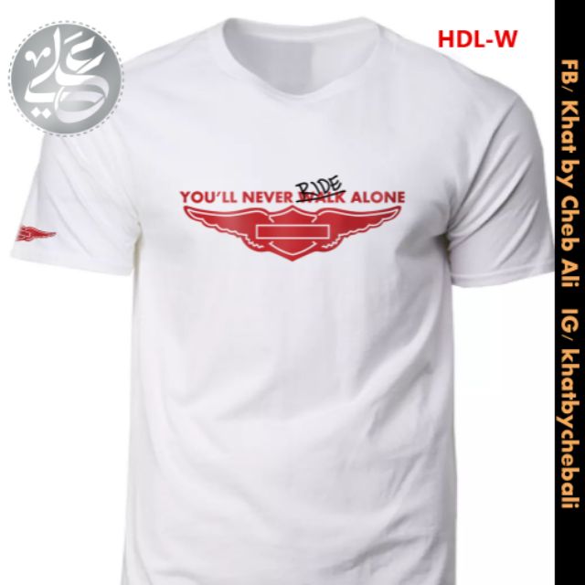 เสื้อยืดสําหรับผู้ขับขี่ที่สนับสนุน YNWA