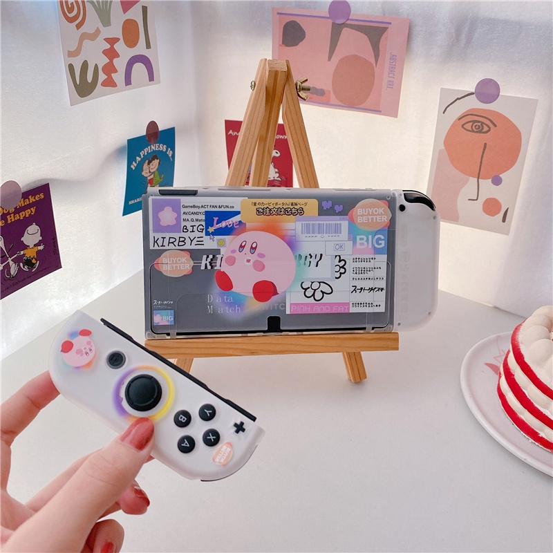 เคสซิลิโคน TPU แบบนิ่ม ลายการ์ตูนน่ารัก สําหรับ Nintendo Switch OLED
