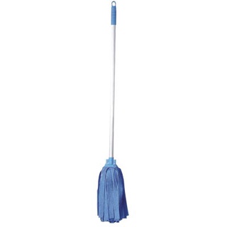 ม็อบจุกเกลียวชามัวร์ สีน้ำเงิน นิวสปองส์ M-5 ไม้ถูพื้น ไม้รีดน้ำ Chamois Mop Blue New Sponge M-5