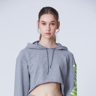 Oversized Cropped Hoodie เสื้อฮูด แขนยาว