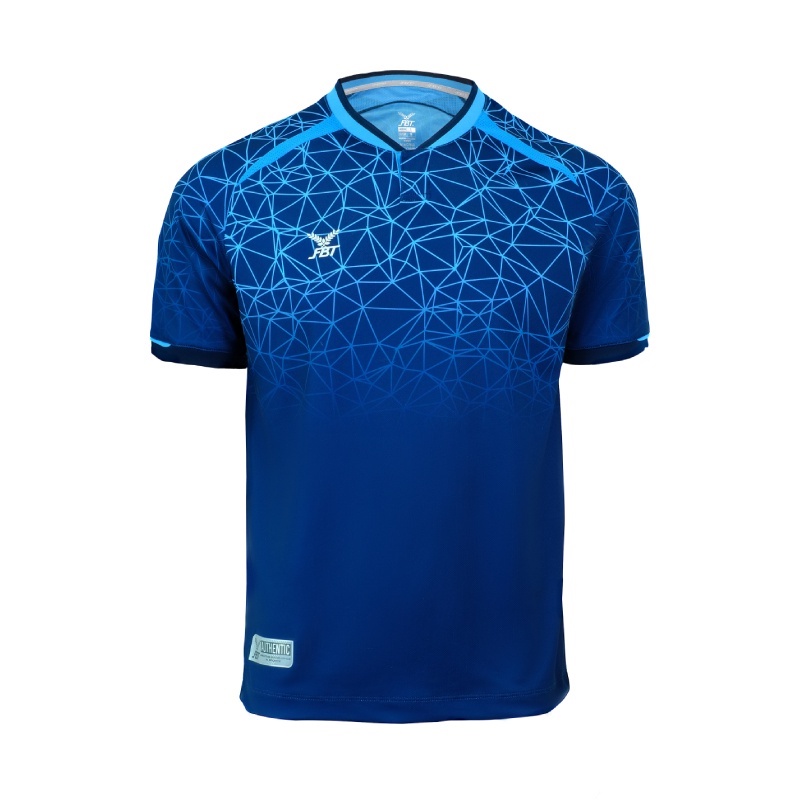 FBT เสื้อฟุตบอลพิมพ์ลาย  เสื้อกีฬาคอวี รหัส A2A201