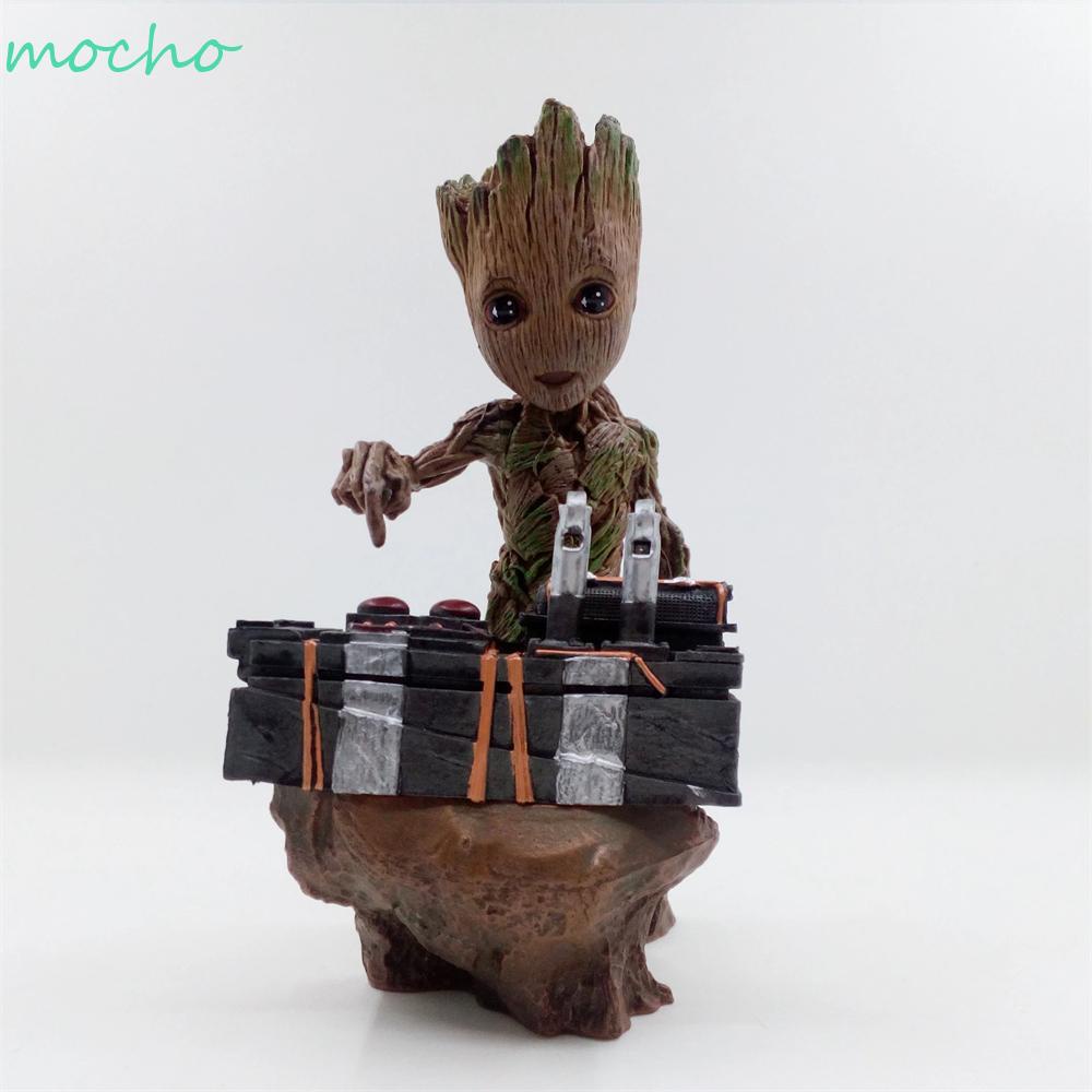 Mocho ตุ๊กตาฟิกเกอร์ Groote Groot Movie Baby Groot Avengers ของเล่นสําหรับเด็ก