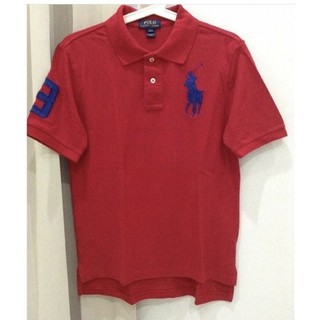 เสื้อ Polo SIZE L ของเด็ก เเต่ผู้หญิงใส่ได้ อก 36”