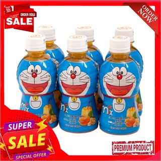 เจมิกซ์ส้ม 25% วุ้นโดราเอม่อน 270 มล. X6J-MIX ORANGE 25% DORAEMON 270 ML. X6