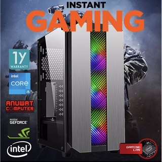 คอมพิวเตอร์เล่นเกมส์ของใหม่ทุกชิ้น- Intel® Core™ I5-11400F RAM 16GB GTX-1050TI (GEN11)