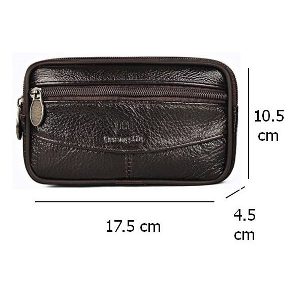 SH กระเป๋าคาดเข็มขัด ทำจากหนังแท้ สำหรับสุภาพบุรุษ รุ่น MBW-185326 (M23-009) GL MWB จากร้าน smartchoicesbangkok
