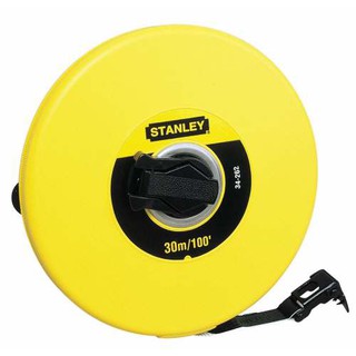 Stanley เทปวัด สายไฟเบอร์ ยาว30เมตร (100ฟุต) #34-262