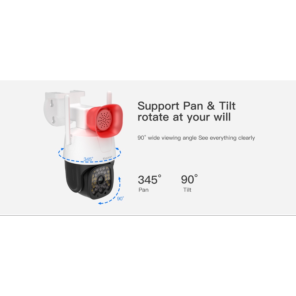 Vstarcam CG666 SIM 4G ความละเอียด 3MP กันน้ำได้สำหรับนอกบ้าน กล้องวงจร ...