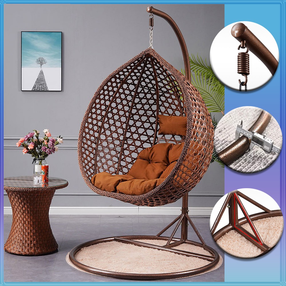 เก้าอี้กระเช้า ชิงช้ารังนก Basket Chairเก้าอี้รังนก เก้าอี้หวายเทียม swing chair ราคาโรงงาน