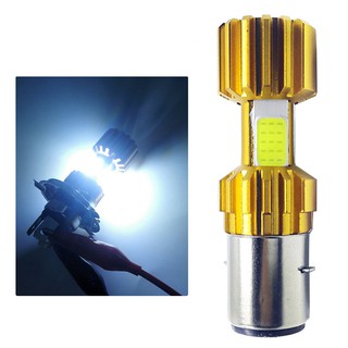 หลอดไฟหน้ารถจักรยานยนต์ H 6 18 W 2000 Lm 3 Beam 6500 K Bulb Hi / Lo Led Cob