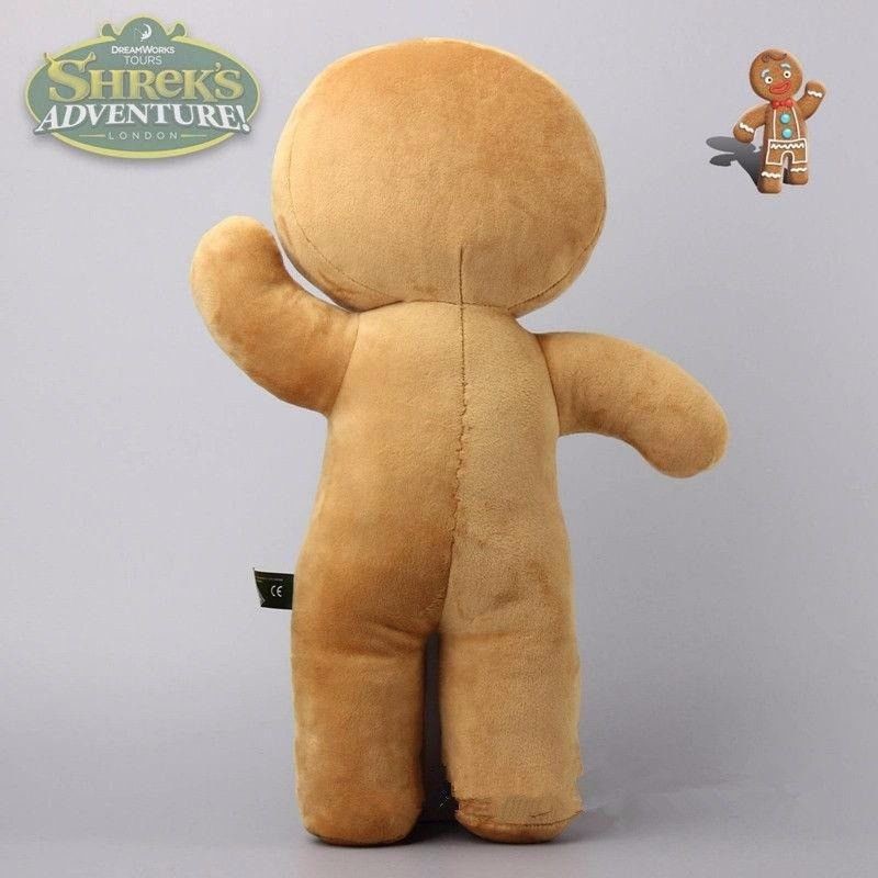 ตุ๊กตายัดนุ่น รูปมนุษย์ขนมปังขิง ขิง แบบนิ่ม เหมาะกับของขวัญ ของเล่นสําหรับเด็ก - รูปที่ 2