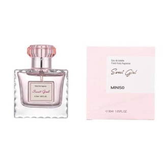 ส่งไวมาก‼️น้ำหอมขายดี รุ่น Sweet Girl Perfume ตัวจิ๋วพกพาง่าย✨‼️แท้จากช็อปMiniso มีบริการเก็บปลายทาง