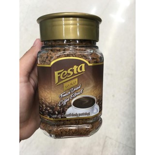 Festa gold เฟสต้า โกลด์ ฟรีซ ดราย คอฟฟี่ เอ็กแทร็ค กาแฟสำเร็จรูป 100 กรัม