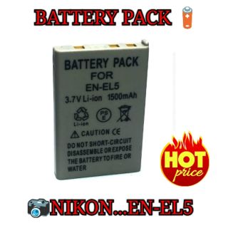 Battery EN-EL5 For Nikon P510,P500,P100,P6000,P520,P5100,P5000,...,(Grey)