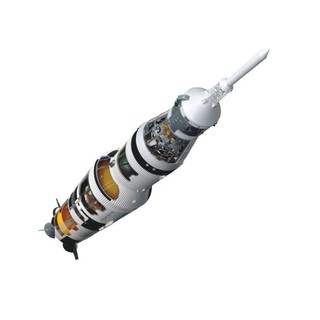 4D Vision โมเดลยาน Saturn V Rocket 4 มิติ