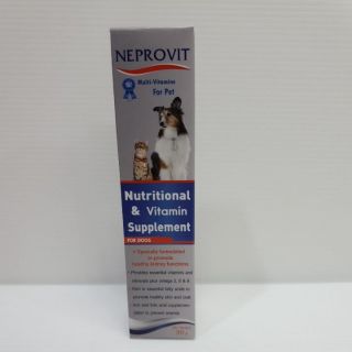 Neprovit for pet 30 กรัม หมดอายุ 15/01/24 อาหารเสริม วิตามิน สารอาหาร