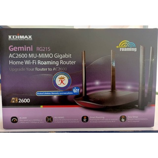 EDIMAX (RG21S) AC2600 Home Wi-Fi Roaming Router with 11ac Wave 2 MU-MIMO