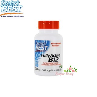 Doctors Best Best Fully Active B12 (1500 mcg) 60 Veggie Caps