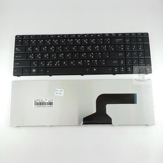 ASUS คีย์บอร์ดโน๊ตบุ๊ค KEYBOARD N53 สีดำ