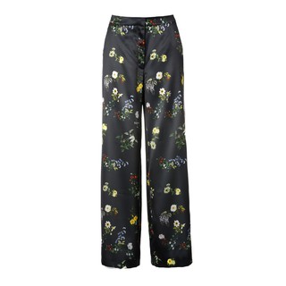 [ส่งฟรี] Senada AW2017 Floral Printed Wide Leg Pants