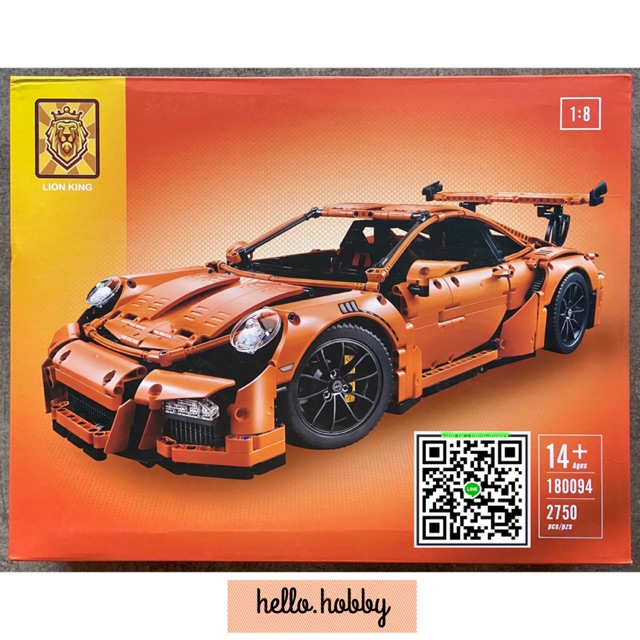 เลโก้รถ Lion King 180094 Porsche 911 GT3 RS 2750pcs