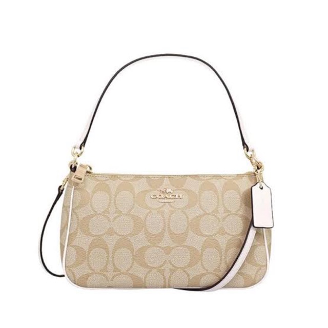 (แท้✨) coach pouch f58321