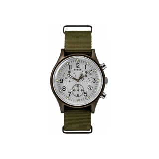 Timex TW2R67900 MK1 Aluminum Chronograph นาฬิกาข้อมือผู้ชาย สีเขียว