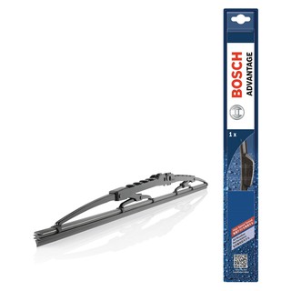 ใบปัดน้ำฝน 14นิ้ว WIPER ADVANTAGE  U-HOOK BOSCHแท้ 100% 1ใบ