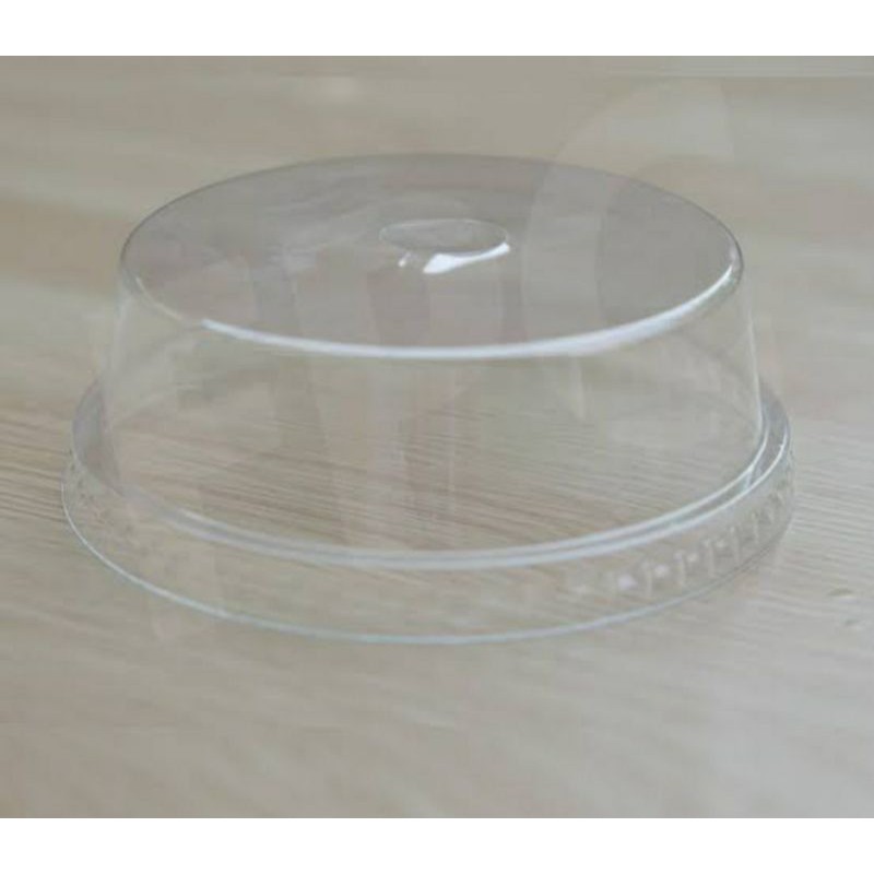 ฝาเรียบฮาร์ฟใส เนื้อPET (แบบมีรู)ขนาดปาก95mm. ขายเฉพาะฝาอย่างเดียว แพคละ50ใบ ราคา ถูกที่สุด ดีลบีเคเค แกลเลอรีภาพที่ 2
