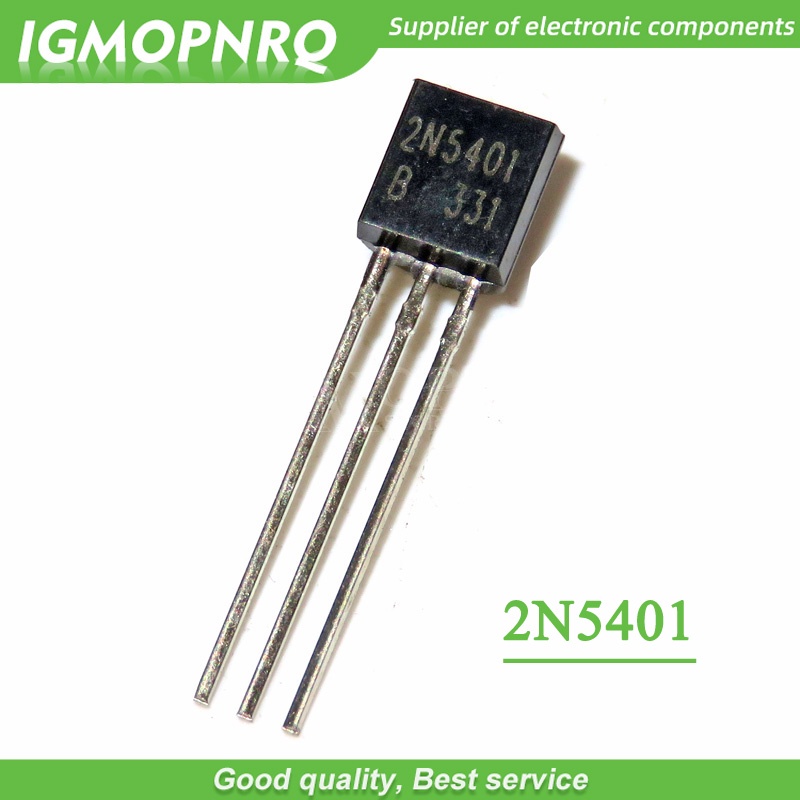 100PCS 2N5401 TO-92 TO92 0.3A 160V PNP ทรานซิสเตอร์ใหม่เดิม