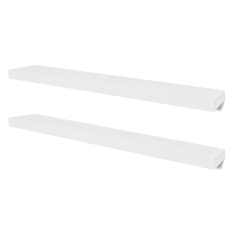 Wall Hanging Rack 100x12 cm Set Of 2 Pieces Minimalist Wall Hanging
