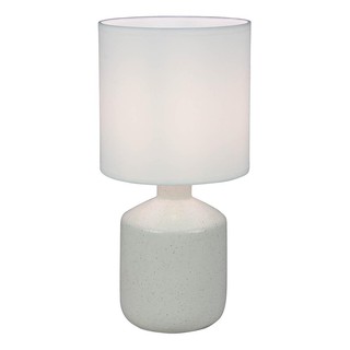 Table lamp TABLE LAMP CARINI CONTEMPORARY AT17276WH FABRIC/CERAMIC WHITE The lamp Light bulb โคมไฟตั้งโต๊ะ ไฟตั้งโต๊ะ CA