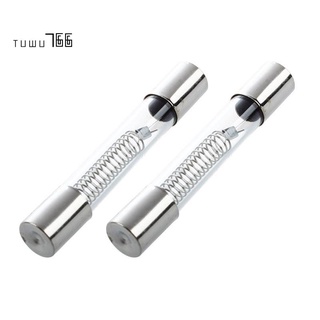  2 x 0.65A 5KV 6mm x 40mm Axial Glass Fuse Tubes for miniwave Oven