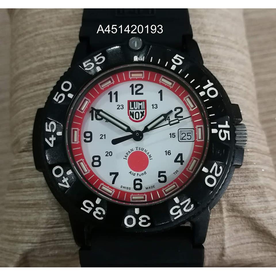 未使用luminox JAPAN限定300本JMSDFdolphin完動品